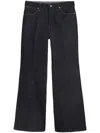 Jil Sander Flared Jeans In Blue