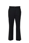 Jil Sander Flared Pants In Black