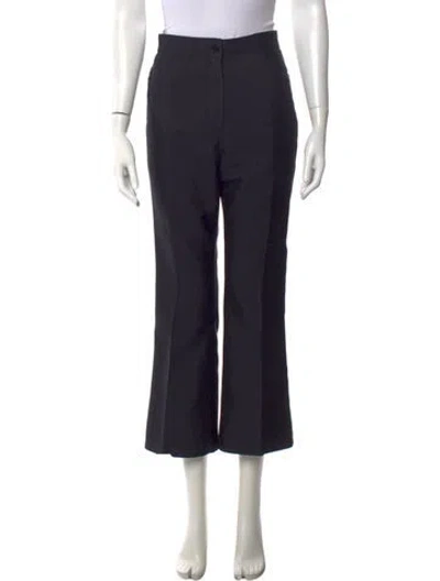Pre-owned Jil Sander Flared Pants In Blue