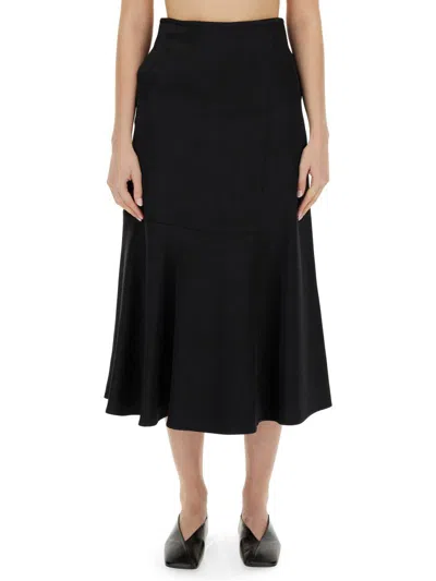 JIL SANDER JIL SANDER FLARED SKIRT