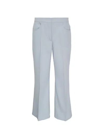 Jil Sander Flared Tailored Trousers In Blue