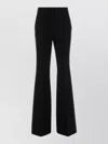 Jil Sander Flared Trousers With Seam Detailing And Pockets In Black