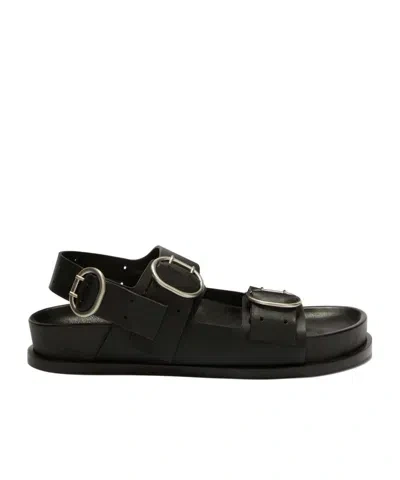 JIL SANDER FLAT SANDALS