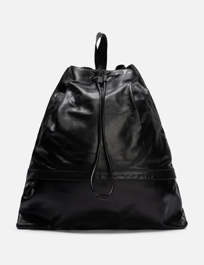 Jil Sander Flat Drawstring Backpack