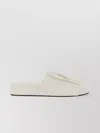 Jil Sander Gathered Calfskin Sandals With Design