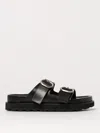 Jil Sander Sandali Con Fibbia In Black