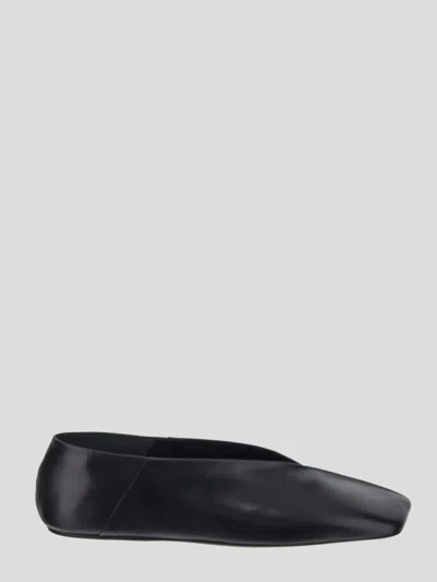 Jil Sander Flat Shoes In Black