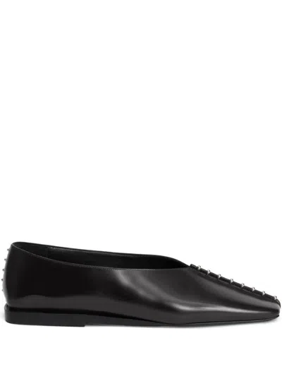 Jil Sander Flat Shoes In Black