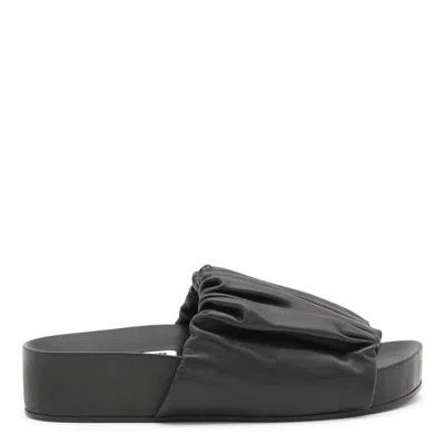 Jil Sander Flat Shoes Black