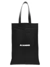 Jil Sander 'flat Shopper' Large Shopping Bag In Black