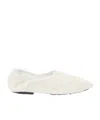 Jil Sander Flat Slip-on Shoes In White