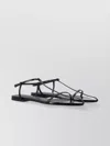 Jil Sander Flat Sole Open Toe Strappy Sandals