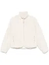 Jil Sander Fleece Jacket In White
