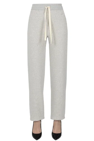 Jil Sander Fleece Jogger Trousers In Multi