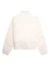 Jil Sander Fleece Zip-fastening Jacket In Neutral