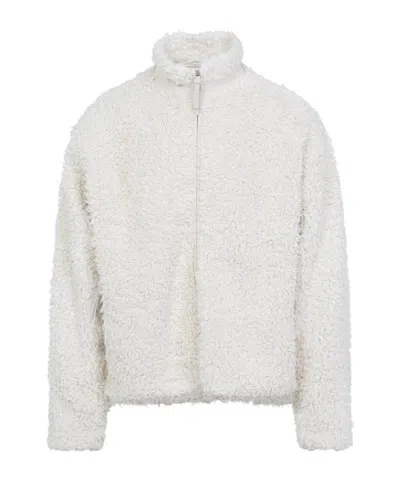 JIL SANDER JIL SANDER FLEECE ZIPPED JACKET