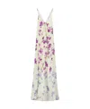 Jil Sander Floral-print Maxi Dress In White