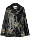 Jil Sander Outershirt 04 Casual Jacket In Black Linen In Black