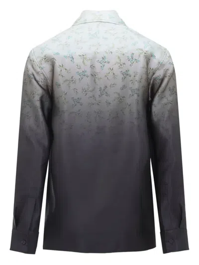 JIL SANDER FLORAL-PRINT SHIRT