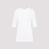 Jil Sander Women's Flower Crochet T-shirt In Piuma