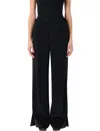 Jil Sander Relaxed Fit Jogging Pant With Tuxedo Band In Black