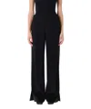 Jil Sander Relaxed Fit Jogging Pant With Tuxedo Band In Black