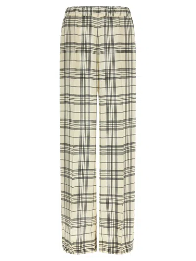 Jil Sander Fluid Viscose Pants In Multi