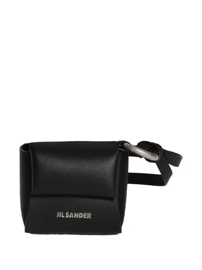 Jil Sander Folded Airpods Case In Neutral