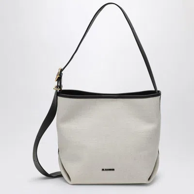 Jil Sander Folded Canvas Small Tote Bag