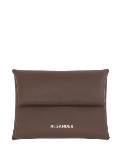 Jil Sander Folded Leather Cardholder