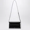 JIL SANDER FOLDED SMALL CLUTCH BAG BLACK