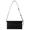 Jil Sander Folded Small Crossbody In Black