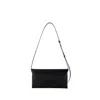 Jil Sander Folded Small Crossbody - Leather - Black In White