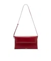 Jil Sander Small Folded Clutch Bag In Red