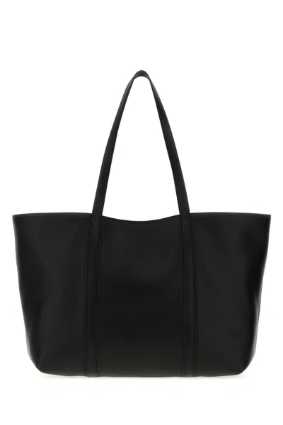 Jil Sander Foro Mini Tote Handbag In Black