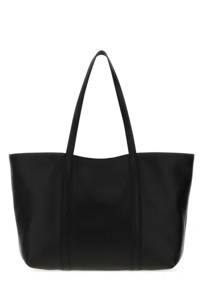 Jil Sander Foro Tote In Black