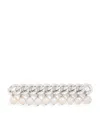 Jil Sander Freshwater Pearl Brooch In Grey
