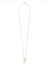 Jil Sander Freshwater-pearl Pendant Necklace In Gold