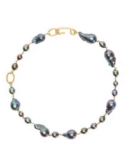 Jil Sander Freshwater-pearls Necklace In Multi