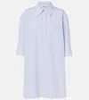 Jil Sander Friday Cotton Poplin Shirt In Blue
