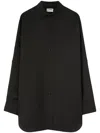 Jil Sander Friday P.m. Long-sleeved Shirt In Black