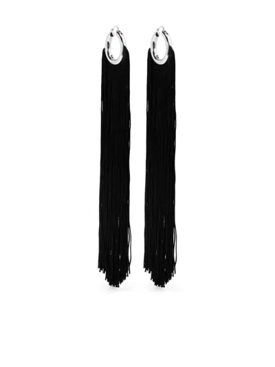 JIL SANDER FRINGED EARRINGS