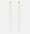 Jil Sander Fringed Hoop Earrings