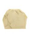 Jil Sander Fur Drawstring-fastening Shoulder Bag In Nude