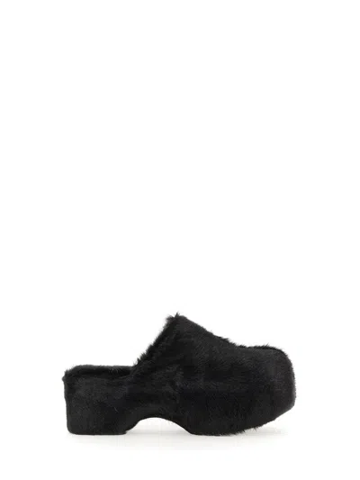 JIL SANDER FUR MULES