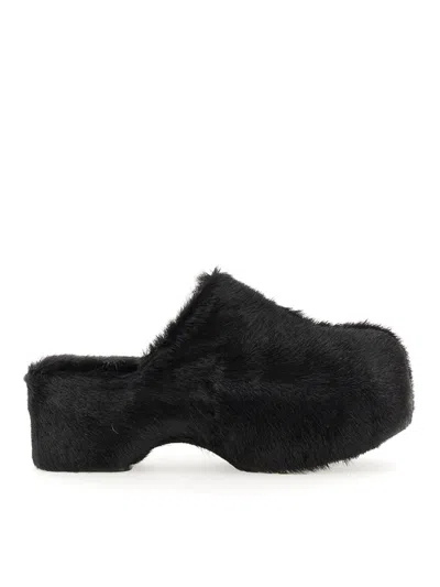 JIL SANDER CHINELAS - NEGRO