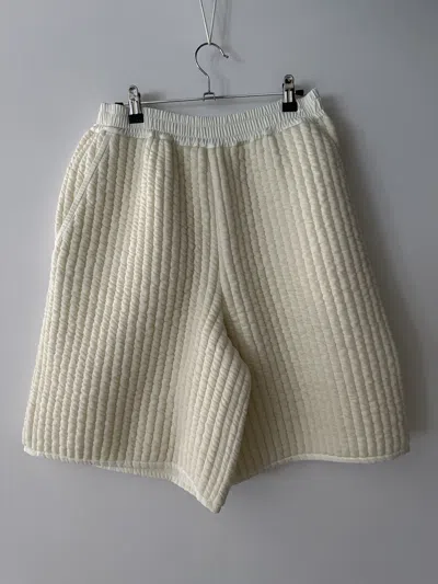 Pre-owned Jil Sander Fusion Shorts In Ivory