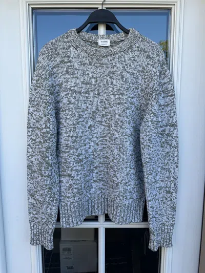 Pre-owned Jil Sander Fw'15 Knitted Sweater Gorgeous Blend Pattern In Gray