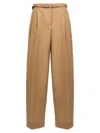 Jil Sander Gabardine Belt Pants