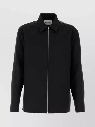 JIL SANDER GABARDINE SHIRT LONG SLEEVES
